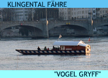 Klingental Fähre Vogel-Gryff in Basel